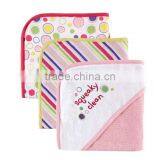 Trade Assurance Applique Cotton Terry Swaddle Baby Blanket With Embroider-elephant thumbnail-5