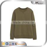 Wholesale Winter Custom Mens Blank Long Sleeves Crewneck Sweatshirt thumbnail-2