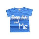 S17496A Hot Girl Letter Girls Cotton Short T-shirt Summer T Shirt thumbnail-4