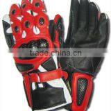 Leather Motorcycle Racing Gloves thumbnail-1
