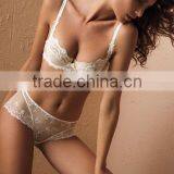 Fancy Bra and Panties Transparent White Lace Panty Set thumbnail-1
