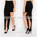 2016 Hot Selling Skirt Manufacturer Sexy Split Long Skirt for Women Maxi Skirt thumbnail-3