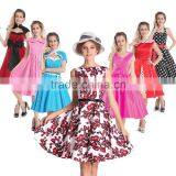 S62575A Hot Selling Lady Vintage 40s Dress Swing Dress Rockabilly Retro PinUp Dress thumbnail-2