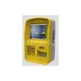 Custom Anti-Vandalism, Waterproof, Dustproof Internet / Information Wall Mount Kiosk
