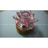 Solar Energy Product Solar Turntable With Lotus and Buddhism Music Solar Gift 002A-00