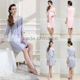Qianxiu Low MOQ Nightgown Lace Sexy Lounge Wear thumbnail-4