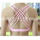 Women's High Impact Support Wirefree Workout Racerback Sports Bra Top thumbnail-5