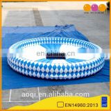AOQI commercial use outdoor inflatable bullring game for adults
