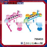 Wonderful design 31 keys musical keyboard electron mini piano with microphone for kids