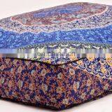 Indian Mandala Dog Bed Cover Decorative Pet Bed Cushion Cover Square Pillow Sham thumbnail-1
