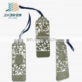 New Design Custom Hollow Metal Bookmark Engraved With Chinese Poem