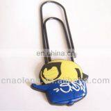 Free Printable Custom 3D Debossed Logo Soft Pvc,rubber Bookmarks for Books