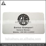 unique metal or plastic business card