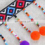 Good Quality Beaded Tassel National Style Pompom Frange thumbnail-2