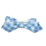 Hand Made of 100% Cotton Old City Checks Self Tie Bow Tie thumbnail-2