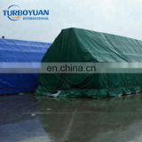 wholesale price plastic coated poly tarps sheet dark green reinforced HDPE laminated tarpaulin with eyelets