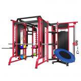 CM-506 Synergy 360-6 Gates With Smith Machine Home Multi Gym Equipment