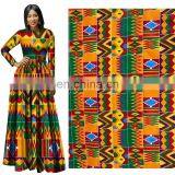 HOT SALE!!! China Supplier Plain Wax African Cotton Fabric 6 Yards per Piece for Sale thumbnail-1
