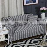 Manufacturer Sell Like Hot Crochet Stripe Sofa Complete Bag Covers Sofa Cover Sofa Tight Bag Contracted Customization thumbnail-2