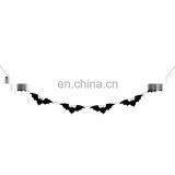 Halloween Home Decoration Bat Spider Pumpkin Design Flag Wall Party Supplies thumbnail-4