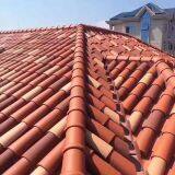 Half Round Style Terracotta Ceramic Clay Roof Tile Roof Tile