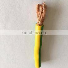 top quality yellow and green wire 35mm2 earth cable