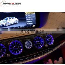 S Class W222 S400 S450L S600 Air Conditioning Turbine LED Interior Lights for W222 S500 S350 Air Vent Ambient Lights thumbnail-5