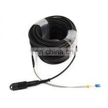 Waterproof IP67 PDLC to LC Outdoor Armored Fiber Optic Patch Cord Cable Jumper For Base Station thumbnail-1