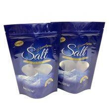 Resealable Heat Seal Foil Bath Salt Packaging / Himalayan Salt Bag With Window thumbnail-4