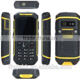 2.4inch walkie talkie GPS rugged waterproof IP67 feature mobile phone X6