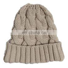 New Arrival Winter Knit Beanie Hat Fisherman Outdoor Protection Antifreezing Warm Knitted Acrylic Cotton Beanie Hats thumbnail-3