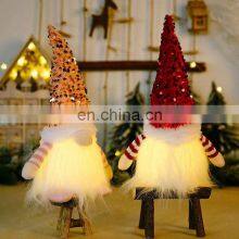 Trendy Cute Cloth Doll Wholesale Personalized Merry Home Small Gift Christmas Lights Decoration thumbnail-4
