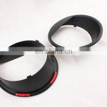 ABS Headlight Cover for Jeep Wrangler JK 07+ 4x4 Accessories Maiker Manufacturer Car Grills Light Cover thumbnail-2