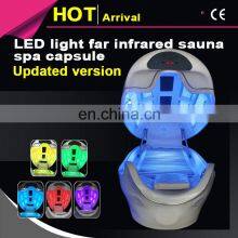 New Arrival LED Light Therapy Far Infrared Detox Slimming Sauna Spa Cpasule With MP3 Player System thumbnail-4
