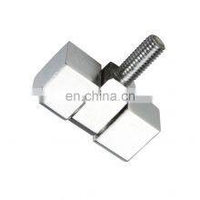 JL206-1 Wholesale Bright Chrome Plated Cabinet Stainless Steel Screw Bolt Hinge