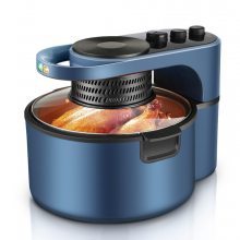 Visual Air Fryer Multi-function Automatic Intelligent 8 Liter Large Capacity Rotary Electric Fryer（Wechat:13510231336） thumbnail-2