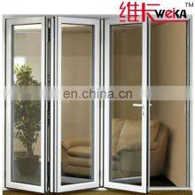 California Building Residential Project Storefront Commercial Aluminum Tempered Glass Sliding Folding Doors thumbnail-5