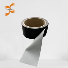 reflective polyester fabric black reflective polyester tape reflective material for clothing