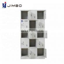 JIMBO 12 Door Steel Locker for Gym Loker Armario Casier Metal Armadiet School Metal Storage Locker