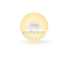 LED Gradual Sunrise Sunset FM Radio Alarm Clock Wake Up Light thumbnail-5