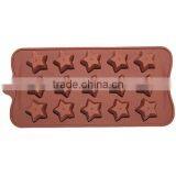 Nicole B0037 3D star shape silica gel cake mold chocolate silicone molds                        
                                                Quality Choice