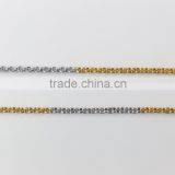 2015 Summer Popular Gold and Rhodium Plated Thin Chain Jewelry thumbnail-3