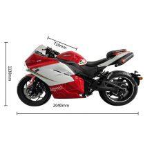 8000W Electric Bike Kunmiao Electric Motorcycle 130kmph thumbnail-2