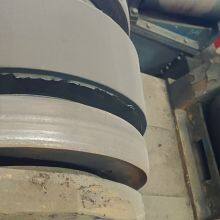 High-Abrasion Polyurethane Wheels for 100-Ton Heavy-Duty Welding Rotators | Steel Pipe Rotation thumbnail-2