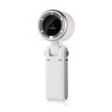 Wholesale 2026 New Mini Handheld Fan USB Rechargeable 3 Speed Silent Portable Personal Cooling Fan For Outdoor Travel Office Home thumbnail-1