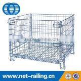 Steel rigid wire pallet box