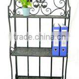 Wholesale Decorative display plant shelf with 3 tiers