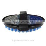 Hot! Bling Horse Body Brush With Blue Gradient Pattern/rhinestone thumbnail-1