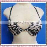 Fashion Sport Bras, Front Closure, Racer Lace Back