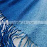Wholesale Fringed 70% Pashmina 30% Silk Solid Color Plain Pashmina Scarf Quality Choice Most Popular thumbnail-6